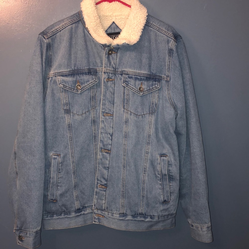 Sherpa Lined Jean Jacket